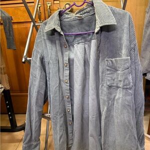 Men's Striped Gray Jacket